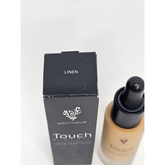Younique Mineral Touch Liquid Foundation in Linen .68 fl oz New in Box - Picture 2 of 6
